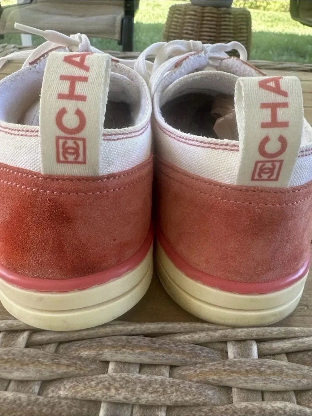Camel Suede & Canvas 2008 Cruise Tennis Shoes 11.5